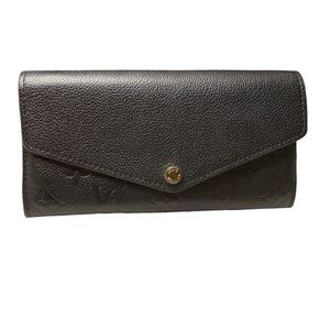 - Black Monogram Wallet